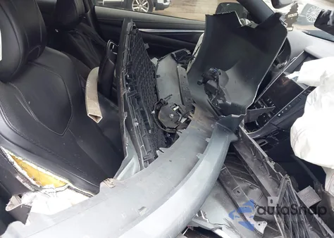 2017 Infiniti Q60 3.0T Red Sport 400 from USA, damaged, VIN JN1FV7EL6HM700572